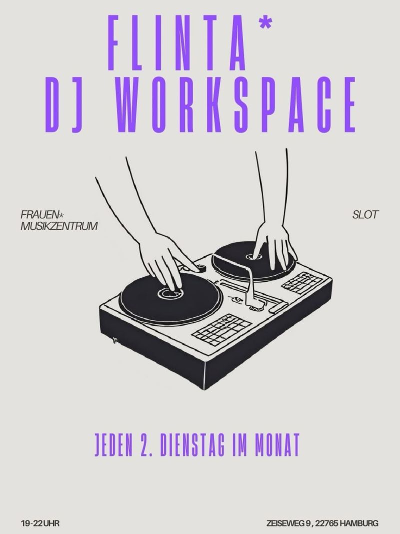 FLINTA* DJ Space // for experienced DJs - 12.05.2026
