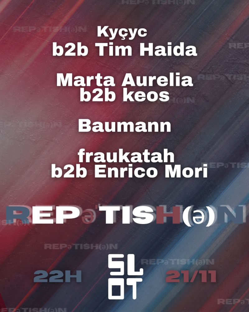 repəˈtiSH(ə)n - 21.11.2026
