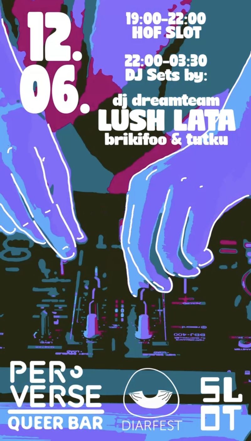 per.verse queerbar x DIARFEST // presents LUSH LATA (New Delhi) - 12.06.2026